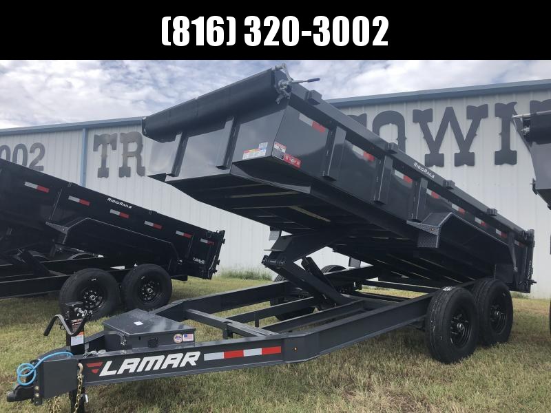 2020 LAMAR 83X16 DUMP LOPRO TRAILER W/14 PLY TIRES 2020 LAMAR 83X16 DUMP LOPRO TRAILER W/14 PLY TIRES