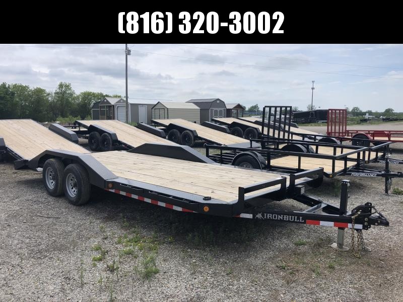 2020 IRON BULL 102 X 20 EQUIPMENT HAULER TRAILER WITH DRIVE OVER FENDERS 2020 IRON BULL 102 X 20 EQUIPMENT HAULER TRAILER WITH DRIVE OVER FENDERS