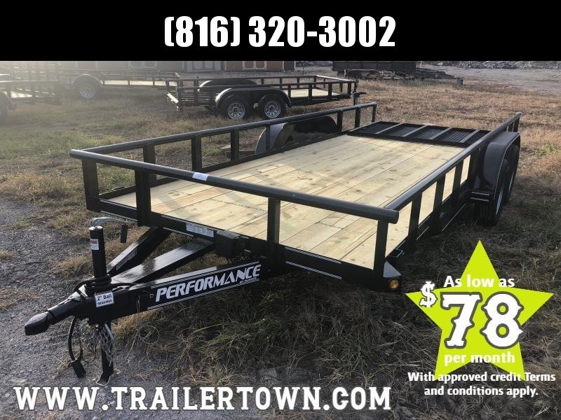 2020 PERFORMANCE 83 x 18 UTILITY TRAILER 2020 PERFORMANCE 83 x 18 UTILITY TRAILER