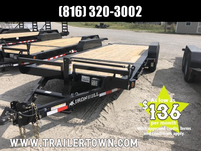 2020 IRON BULL 83X20 TILT LOPRO EQUIPMENT HAULER TRAILER 2020 IRON BULL 83X20 TILT LOPRO EQUIPMENT HAULER TRAILER