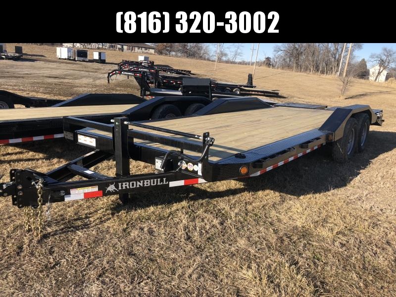 2020 IRON BULL 102 X 22 EQUIPMENT HAULER TRAILER WITH DRIVE OVER FENDERS 2020 IRON BULL 102 X 22 EQUIPMENT HAULER TRAILER WITH DRIVE OVER FENDERS