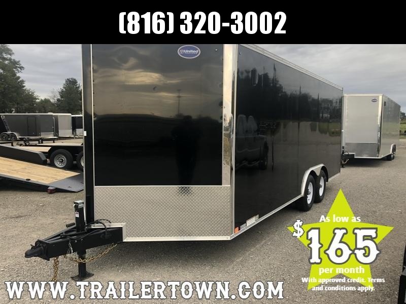 2020 UNITED 8.5 X 23 X 6.5 ENCLOSED CARGO TRAILER 2020 UNITED 8.5 X 23 X 6.5 ENCLOSED CARGO TRAILER