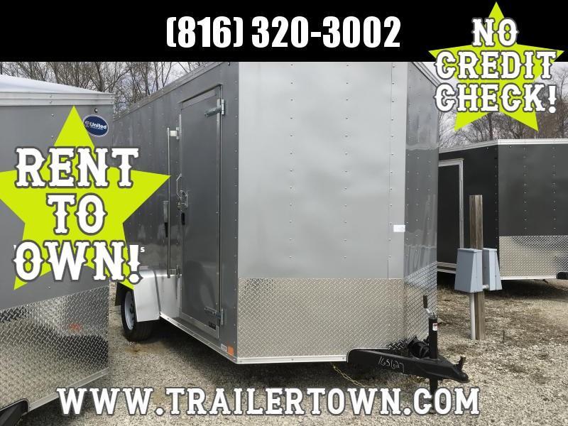 2019 UNITED 7 X 12 X 7 ENCLOSED CARGO TRAILER 2019 UNITED 7 X 12 X 7 ENCLOSED CARGO TRAILER