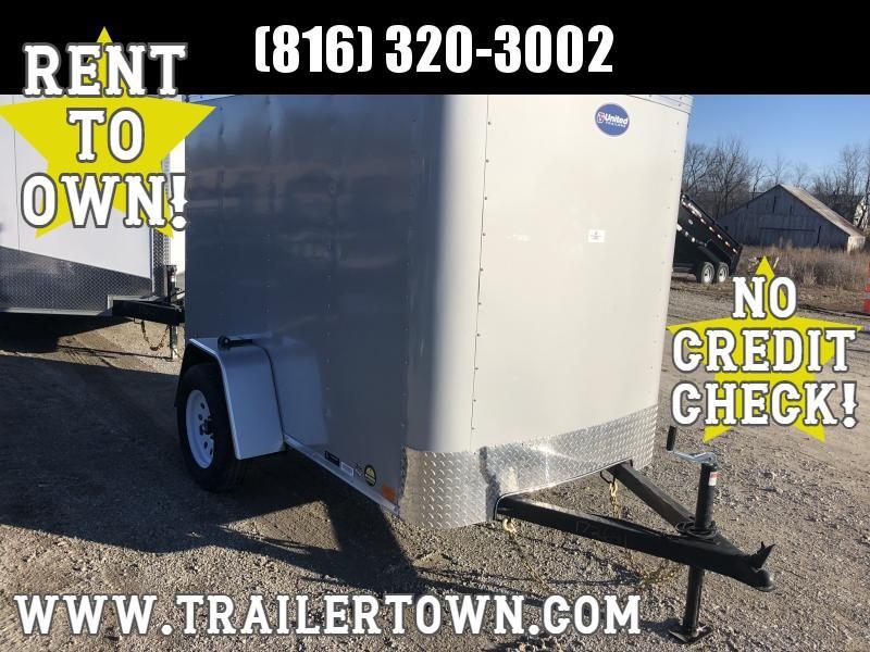 2020 UNITED 5x8x5.5 ENCLOSED CARGO TRAILER 2020 UNITED 5x8x5.5 ENCLOSED CARGO TRAILER