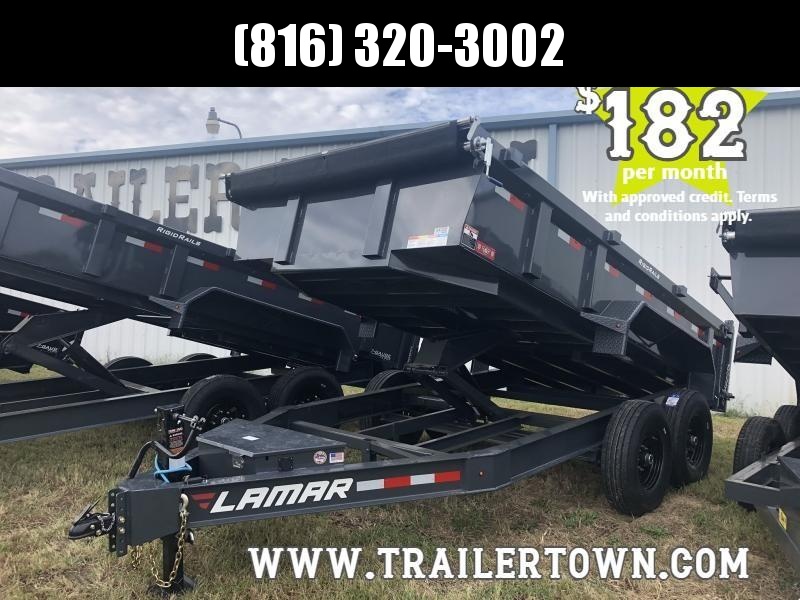 2020 LAMAR 83X14 DUMP LOPRO TRAILER W/14 PLY TIRES 2020 LAMAR 83X14 DUMP LOPRO TRAILER W/14 PLY TIRES