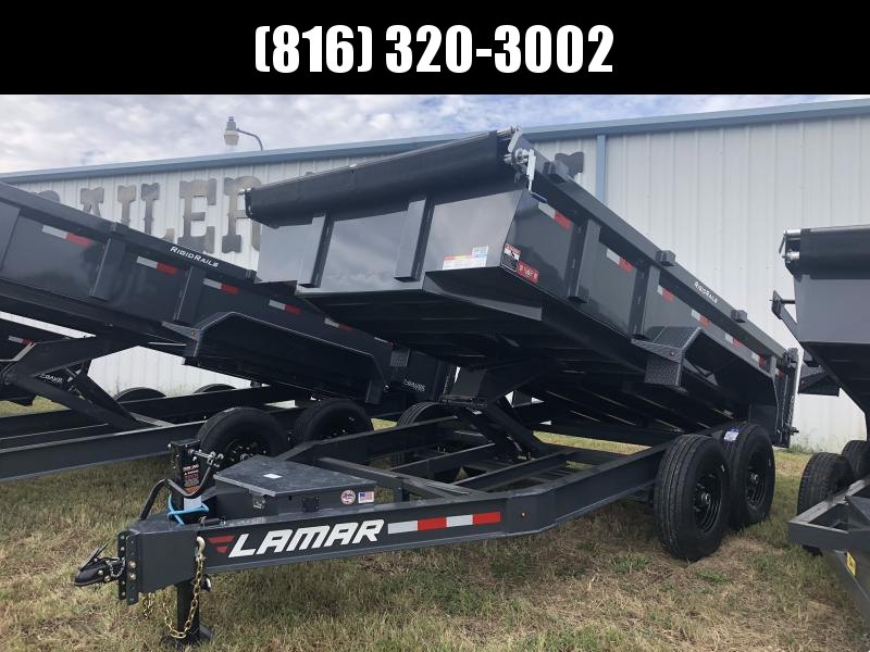 2020 LAMAR 83X14 DUMP LOPRO TRAILER W/14 PLY TIRES 2020 LAMAR 83X14 DUMP LOPRO TRAILER W/14 PLY TIRES