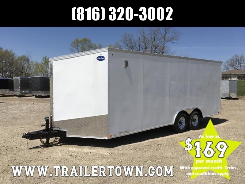 2019 UNITED 8.5 X 23 X 6.5 ENCLOSED CARGO TRAILER 2019 UNITED 8.5 X 23 X 6.5 ENCLOSED CARGO TRAILER