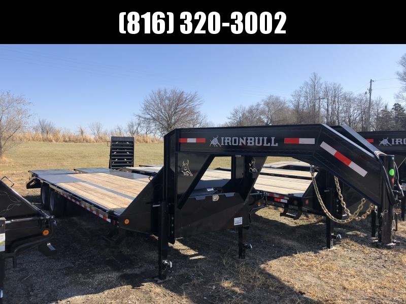 2020 IRON BULL 102X25 GOOSENECK LO PRO DECKOVER FLATBED TRAILER 2020 IRON BULL 102X25 GOOSENECK LO PRO DECKOVER FLATBED TRAILER