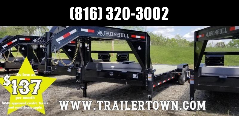 2019 IRON BULL 83 X 24 GOOSENECK EQUIPMENT TRAILER 2019 IRON BULL 83 X 24 GOOSENECK EQUIPMENT TRAILER