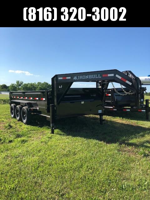 2020 IRON BULL 83X16 GOOSENECK TRIPLE AXLE DUMP TRAILER 2020 IRON BULL 83X16 GOOSENECK TRIPLE AXLE DUMP TRAILER