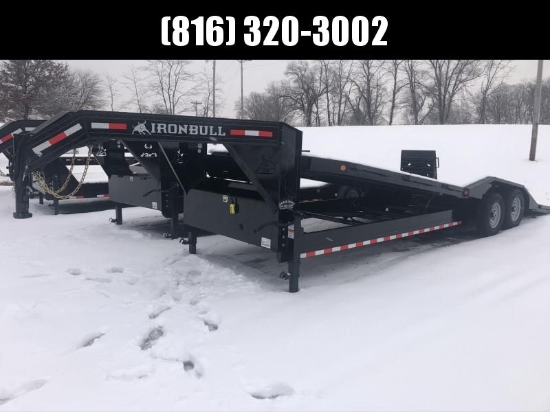 2020 IRON BULL 102X26 GOOSENECK HYDRAULIC TILT LOPRO EQUIPMENT TRAILER 2020 IRON BULL 102X26 GOOSENECK HYDRAULIC TILT LOPRO EQUIPMENT TRAILER