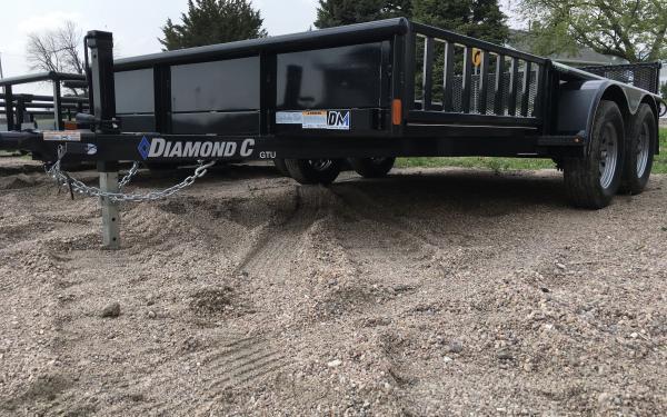 2020 Diamond C GTU 83" x 16' Utility Trailer 2020 Diamond C GTU 83" x 16' Utility Trailer