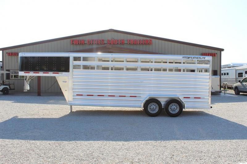 2020 Featherlite 20' Stock Trailer 2020 Featherlite 20' Stock Trailer