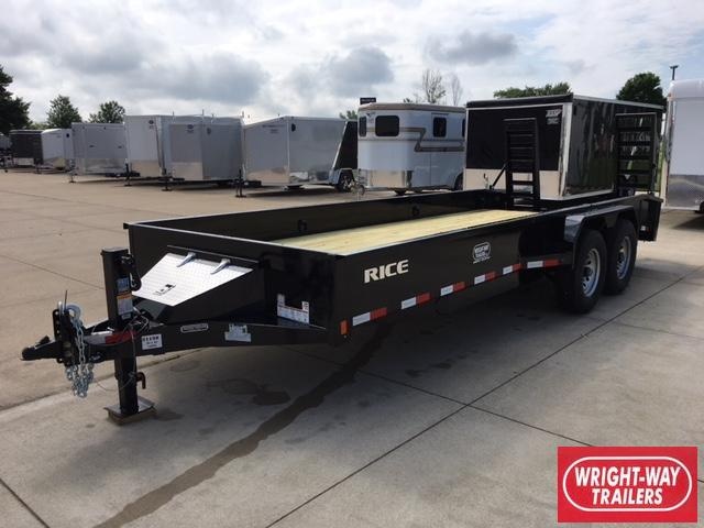 2018 Rice 6'10" X 20' Flatbed Equipment Trailer 2018 Rice 6'10" X 20' Flatbed Equipment Trailer