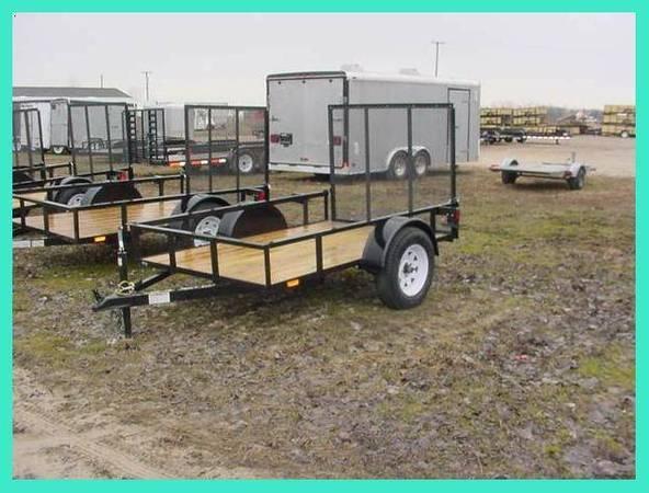 2019 American Manufacturing Operations (AMO) 5X8US081 Utility Trailer 2019 American Manufacturing Operations (AMO) 5X8US081 Utility Trailer