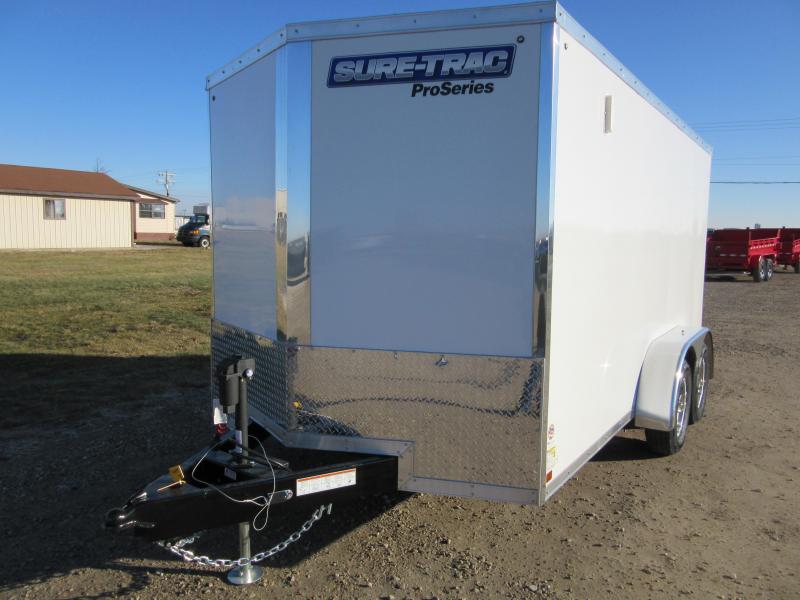 2020 Sure-Trac 7 x 14 Pro Series Wedge Cargo TA 7K 2020 Sure-Trac 7 x 14 Pro Series Wedge Cargo TA 7K