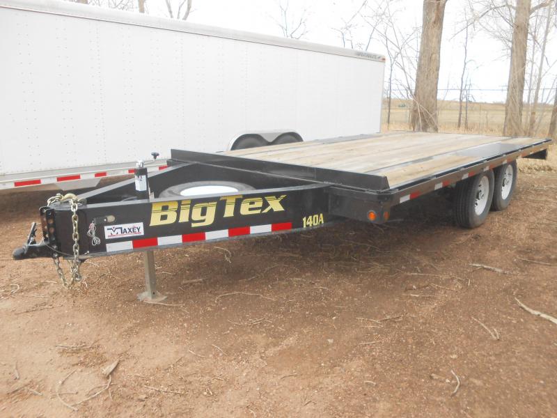 2016 Big Tex Trailers 14OA-16 Bumper Pull Deck-Over Flatbed Trailer 2016 Big Tex Trailers 14OA-16 Bumper Pull Deck-Over Flatbed Trailer