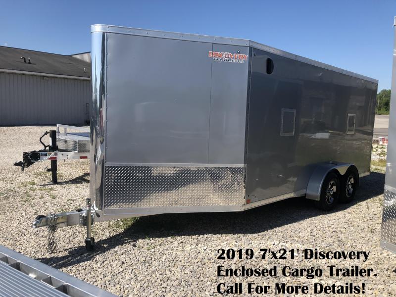 Great Deal! 2019 7'x21' Discovery Enclosed Cargo Trailer. 2111 Great Deal! 2019 7'x21' Discovery Enclosed Cargo Trailer. 2111