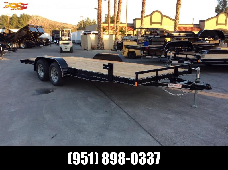 2018 Featherlite 3182 8 5 X 22 Flatbed Car Racing Trailer Over