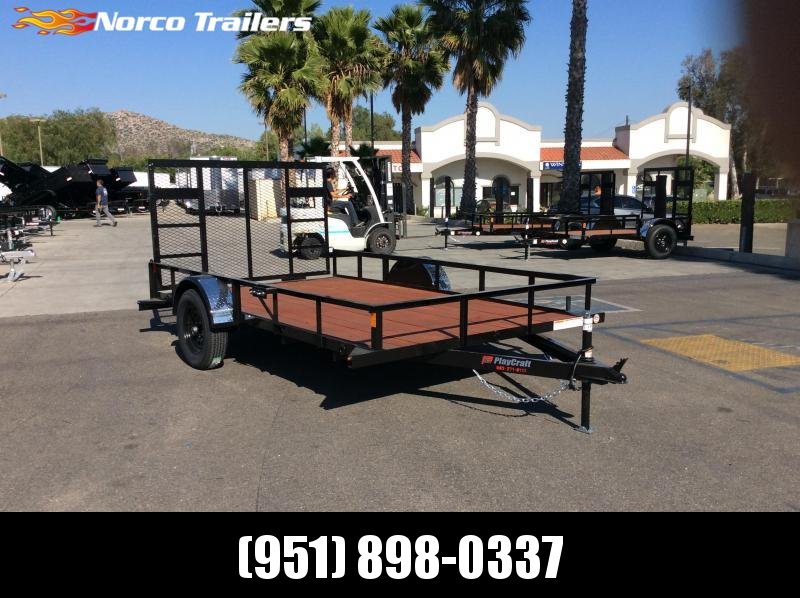 2020 Playcraft 82" X 12' Single Axle Utility Trailer 2020 Playcraft 82" X 12' Single Axle Utility Trailer