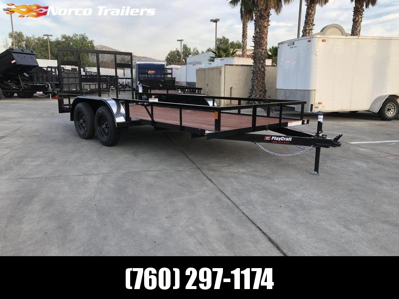 2020 Sun Country Playcraft 77" x 16' Tandem Axle Utility Trailer 2020 Sun Country Playcraft 77" x 16' Tandem Axle Utility Trailer
