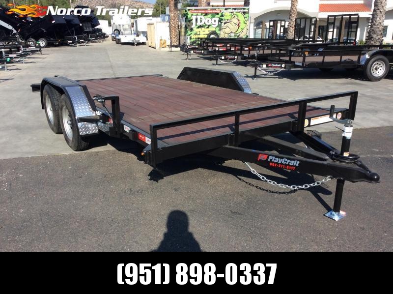 2019 Playcraft 82" x 14' Flatbed Car Trailer 2019 Playcraft 82" x 14' Flatbed Car Trailer