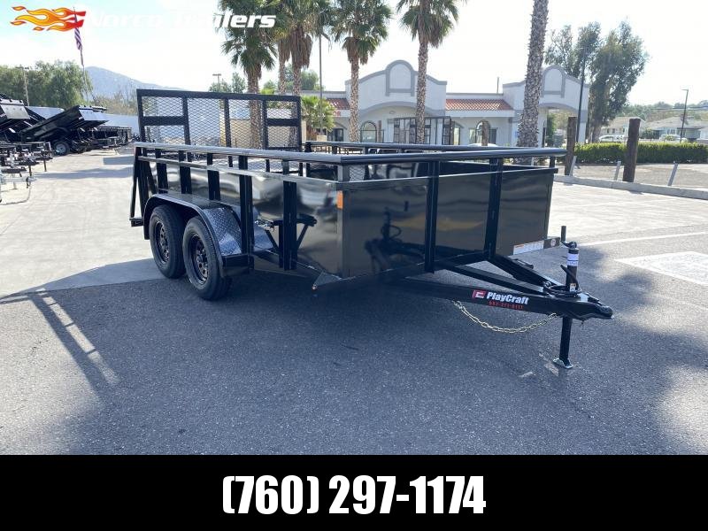 2020 Playcraft 82" x 12' Tandem Axle Landscape Utility Trailer 2020 Playcraft 82" x 12' Tandem Axle Landscape Utility Trailer
