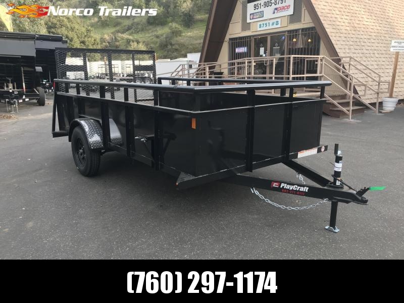 2020 Playcraft 77" x 12' Single Axle Landscape Utility Trailer 2020 Playcraft 77" x 12' Single Axle Landscape Utility Trailer