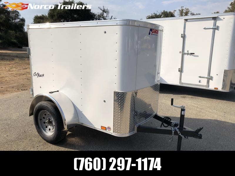 2019 Pace American Outback 4' x 6' Enclosed Cargo Trailer 2019 Pace American Outback 4' x 6' Enclosed Cargo Trailer