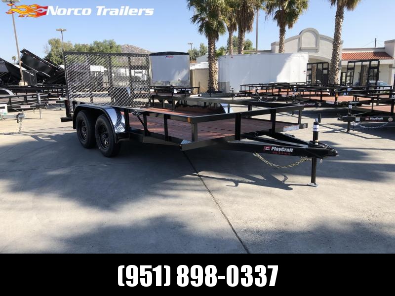 2020 Sun Country Playcraft 82" x 14' Tandem Axle Utility Trailer 2020 Sun Country Playcraft 82" x 14' Tandem Axle Utility Trailer