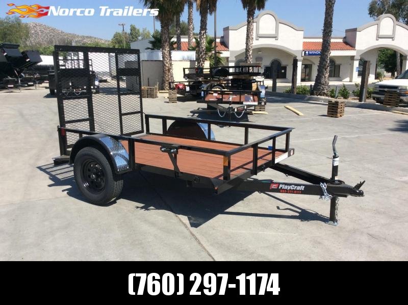 2020 Playcraft 5' x 8' Single Axle Utility 2020 Playcraft 5' x 8' Single Axle Utility