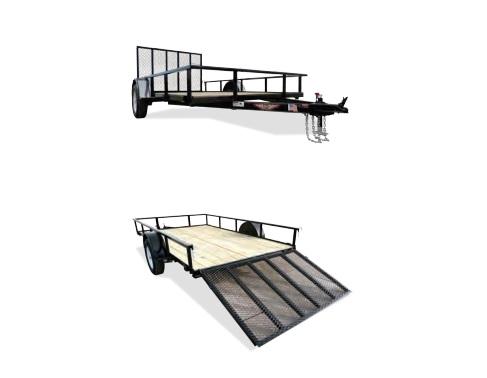 2020 H & H Trailers RS Rail Side Single Axle Utility Trailer 2020 H & H Trailers RS Rail Side Single Axle Utility Trailer