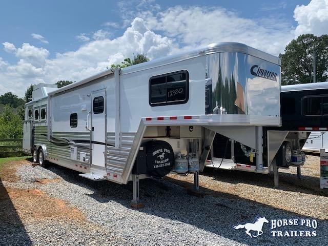 2020 Cimarron 3 Horse 13'6 Outback Living Quarters w/SIDE LOAD FULL REAR TACK & GENERATOR 2020 Cimarron 3 Horse 13'6 Outback Living Quarters w/SIDE LOAD FULL REAR TACK & GENERATOR