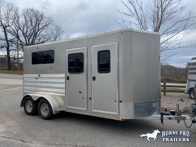 2014 Kiefer 2 Horse Straight Load Bumper Pull 2014 Kiefer 2 Horse Straight Load Bumper Pull