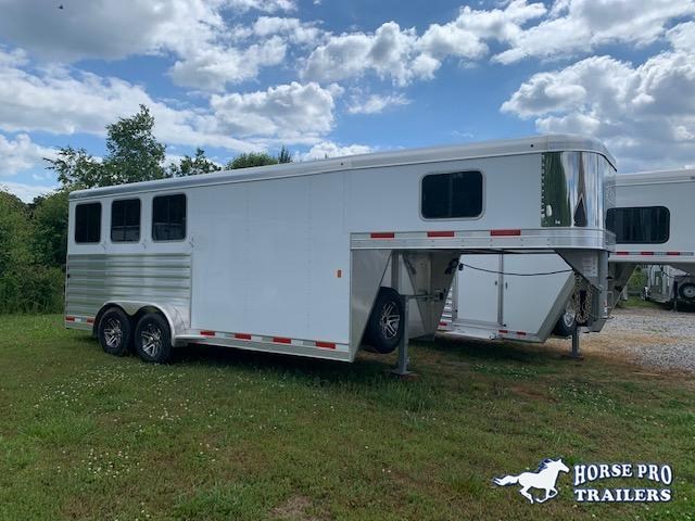 2020 Exiss 7300 3 Horse Slant Load Gooseneck w/REAR TACK & POLYLAST FLOORING! 2020 Exiss 7300 3 Horse Slant Load Gooseneck w/REAR TACK & POLYLAST FLOORING!