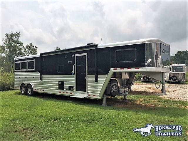 2020 Cimarron 3 Horse 13'6 Outback Living Quarters w/Slide Out- WERM FLOORING & RAMP! 2020 Cimarron 3 Horse 13'6 Outback Living Quarters w/Slide Out- WERM FLOORING & RAMP!