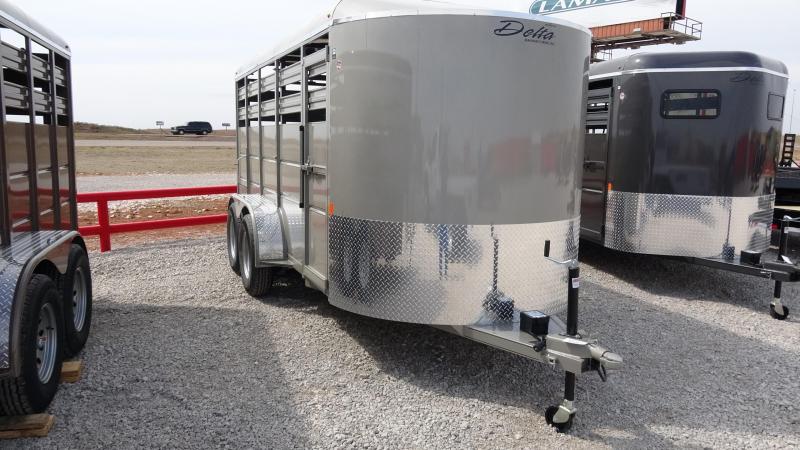 2019 Delta Manufacturing 2019 Delta 500ES 16 Tandem Axle BP Livestock/Hor Livestock Trailer 2019 Delta Manufacturing 2019 Delta 500ES 16 Tandem Axle BP Livestock/Hor Livestock Trailer
