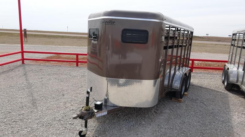 2019 Delta Manufacturing 2019 Delta 500 16 Tandem Axle BP Livestock/Horse Horse Trailer 2019 Delta Manufacturing 2019 Delta 500 16 Tandem Axle BP Livestock/Horse Horse Trailer