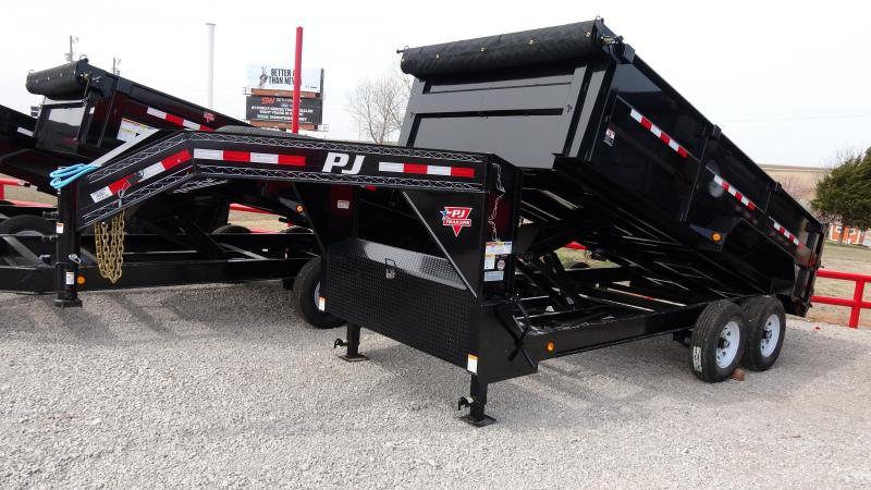 2020 PJ Trailers 83"x16' Gooseneck High Side Dump/4' Sides Includes Tarp Kit (CL) 2020 PJ Trailers 83"x16' Gooseneck High Side Dump/4' Sides Includes Tarp Kit (CL)