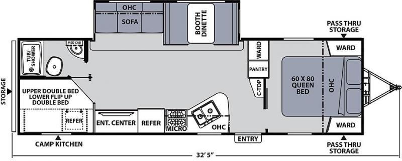 2019 Coachmen Apex Ultra Lite 287bhss Travel Trailer Advantage