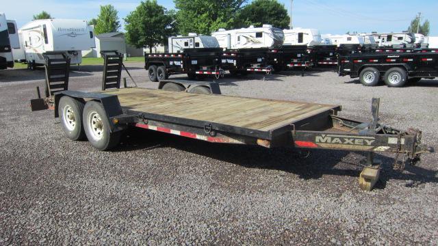 1999 MAXEY 7x18 Flatbed Trailer 1999 MAXEY 7x18 Flatbed Trailer
