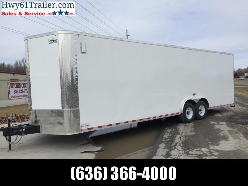 2020 Arising 8.5x28 TA 7K axles ATP Step Buggy Wheels 7'6" White 2020 Arising 8.5x28 TA 7K axles ATP Step Buggy Wheels 7'6" White