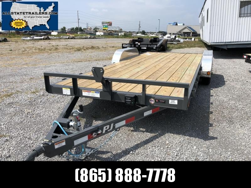 2020 PJ Trailers (7 x 20) 7000# GVWR Channel Carhauler Trailer 2020 PJ Trailers (7 x 20) 7000# GVWR Channel Carhauler Trailer