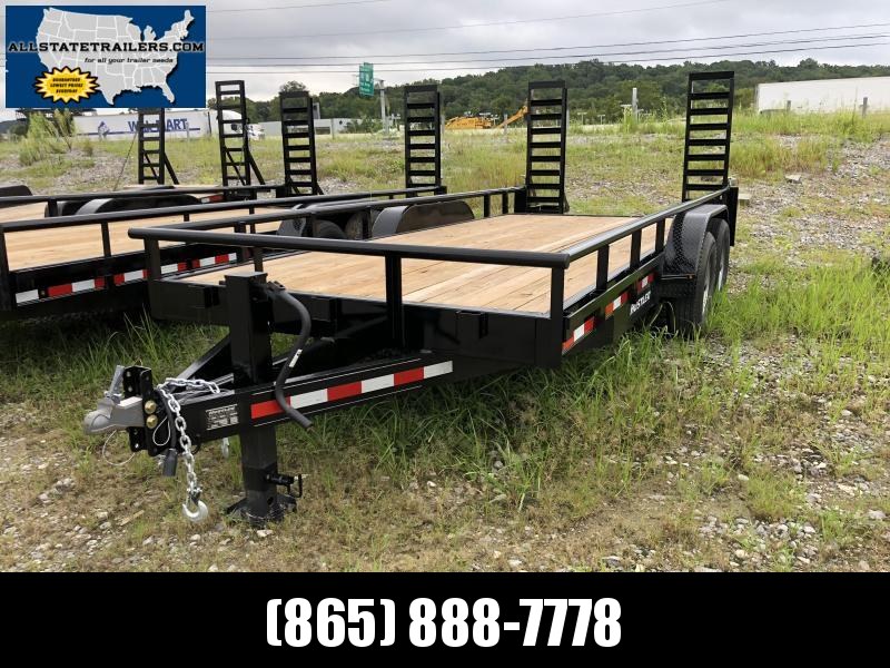 2018 Hustler (7 X 16) 14000# GVWR UT1883EH Equipment Trailer 2018 Hustler (7 X 16) 14000# GVWR UT1883EH Equipment Trailer