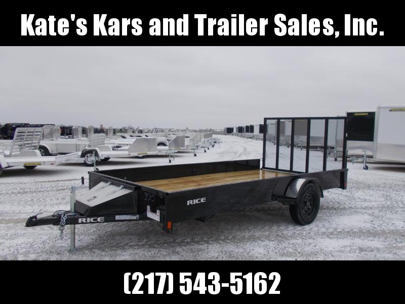 2020 Rice 82X14' Single Axle 12" Solid Sides Utility Trailer 2020 Rice 82X14' Single Axle 12" Solid Sides Utility Trailer