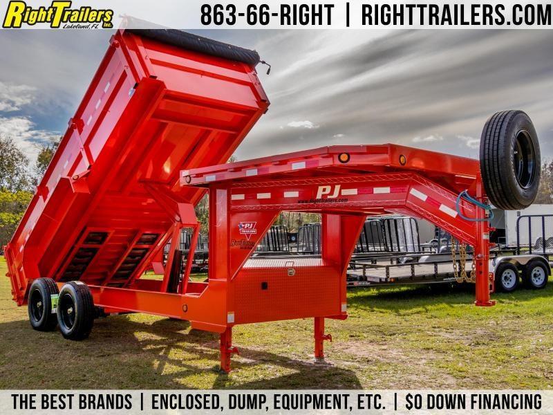 7X16X3 PJ Trailers I DE Dump Trailer 7X16X3 PJ Trailers I DE Dump Trailer