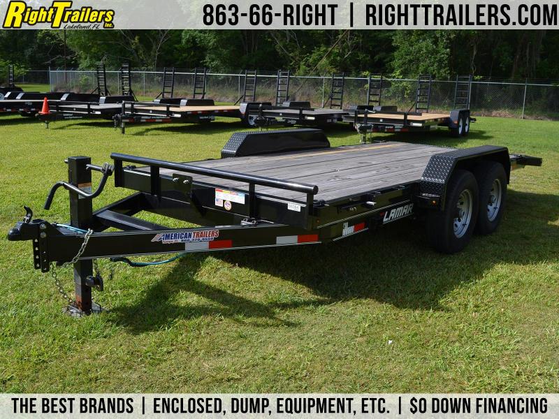 7x16 Lamar Trailers | Open Car Hauler Tilt Trailer 7x16 Lamar Trailers | Open Car Hauler Tilt Trailer