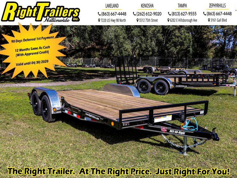 7x18 PJ Trailers | Open Car Hauler 7x18 PJ Trailers | Open Car Hauler