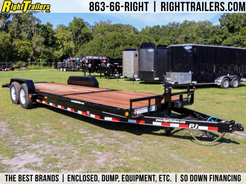 7X24 PJ Trailers I TILT Equipment Trailer 7X24 PJ Trailers I TILT Equipment Trailer