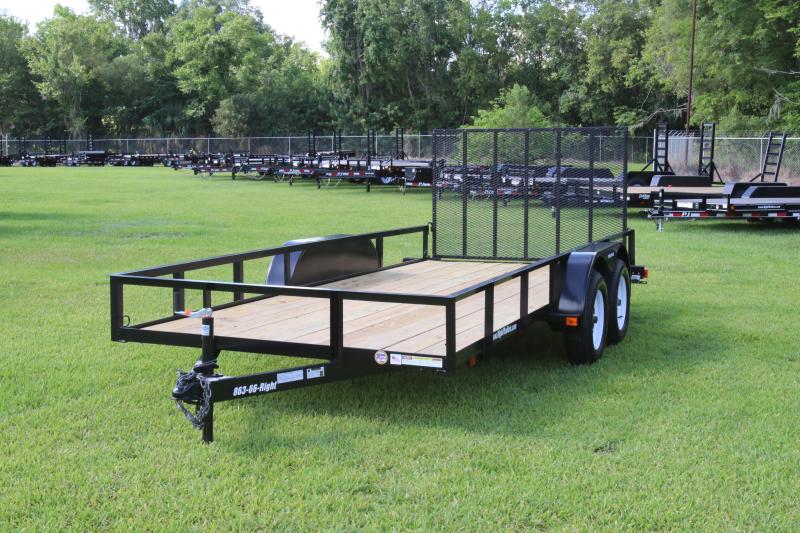 6x16 Red Hot Utility Trailer Right Trailers New And Used Cargo